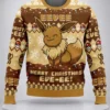 eevee merry christmas eve ee pokemon ugly christmas sweater