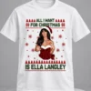 ella langley all i want for christmas shirt