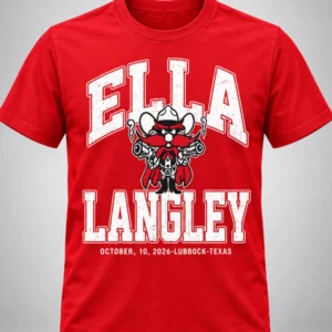 ella langley texas tech 2026 shirt