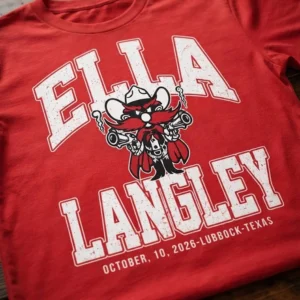 ella langley texas tech 2026 shirt1