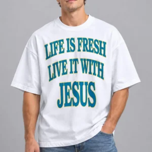 emeka egbuka life is fresh live it with jesus shirt1