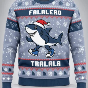 falalero tralala ugly christmas sweater