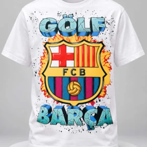 fcb golf barca shirt