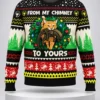 from my chimney to yours ugly christmas sweater