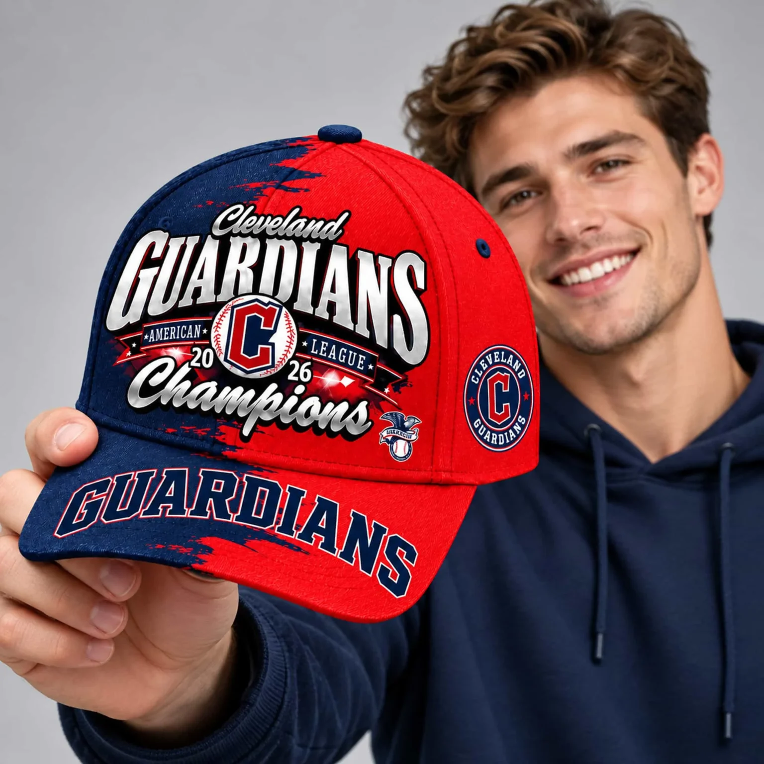 guardians 2026 american league champions hat2