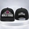 guardians charcoal 2026 world series locker room hat