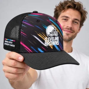browns 2026 crucial catch intercept cancer trucker hat2