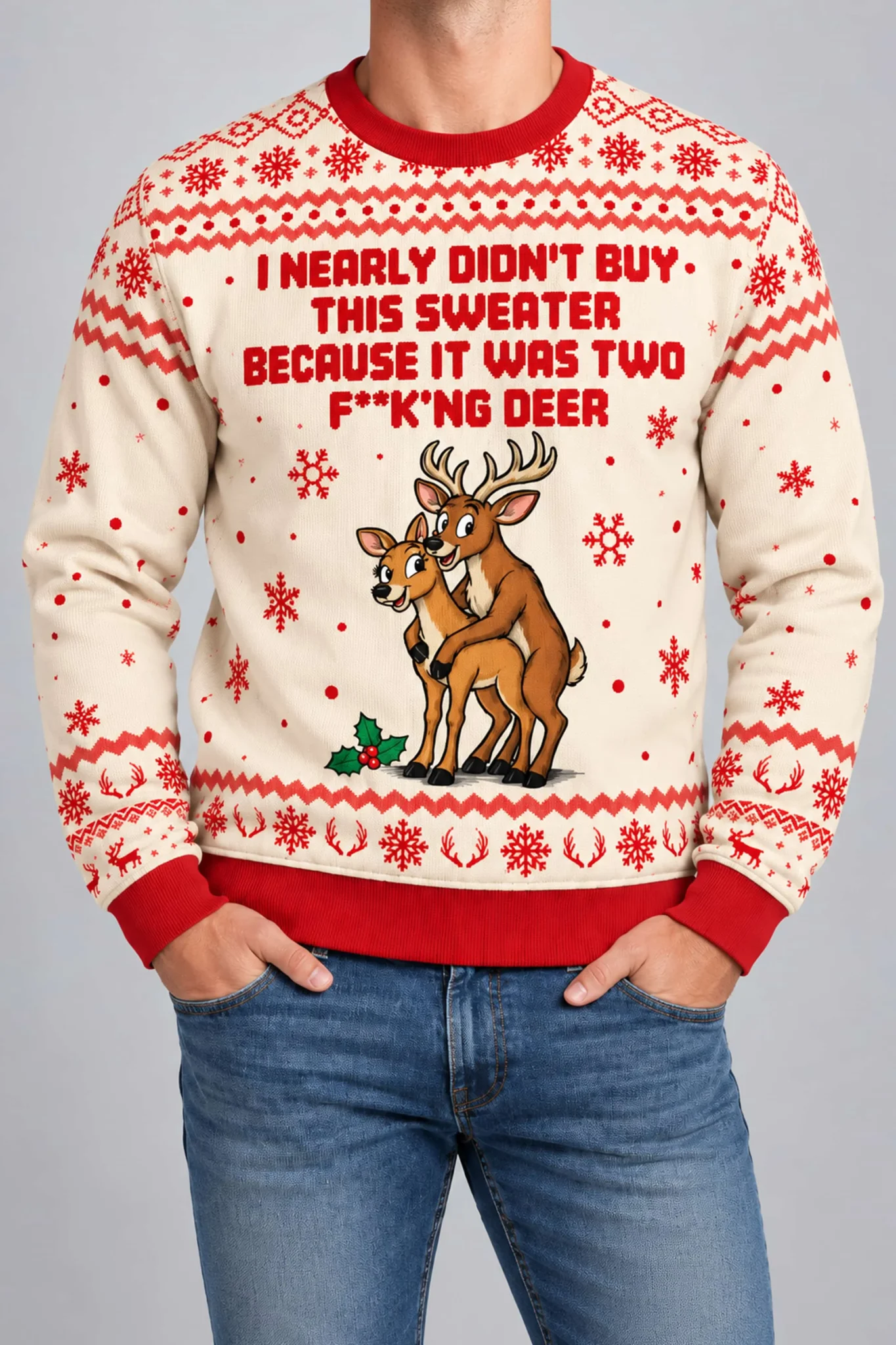 i nearly didn't buy this ugly christmas sweater2