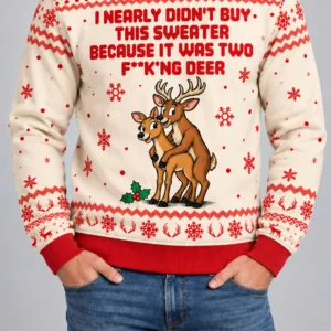 i nearly didn't buy this ugly christmas sweater2