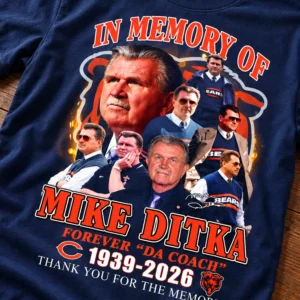 In Memory Of Mike Ditka Forever Da Coach Bears 1939-2026 Shirt 4 in memory of mike ditka forever da coach bears 1939 2026 shirt1