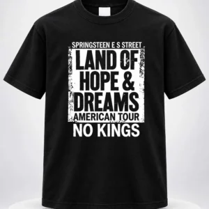 jack smith land of hope and dreams american tour no kings shirt