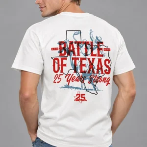 jackie robinson houston texans battle of texas 25 years strong shirt1