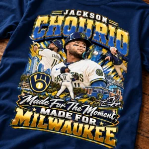 jackson chourio made for the moment mad for milwaukee shirt2