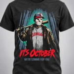 Jason Voorhees Guardians It’s October We’re Coming For You Shirt