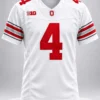 jeremiah smith 4 ohio buckeyes white jersey