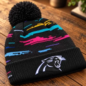 carolina panthers 2026 crucial catch cuffed knit hat1