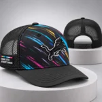 Lions 2026 Crucial Catch Intercept Cancer Trucker Hat