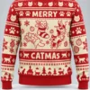 merry catmas ugly christmas sweater