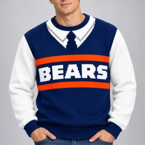 mike ditka halloween costume ugly sweater2