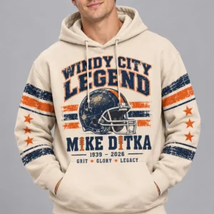 mike ditka windy city legend mike ditka 1939 2026 hoodie1