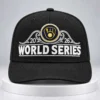 milwaukee brewers charcoal 2026 world series locker room hat