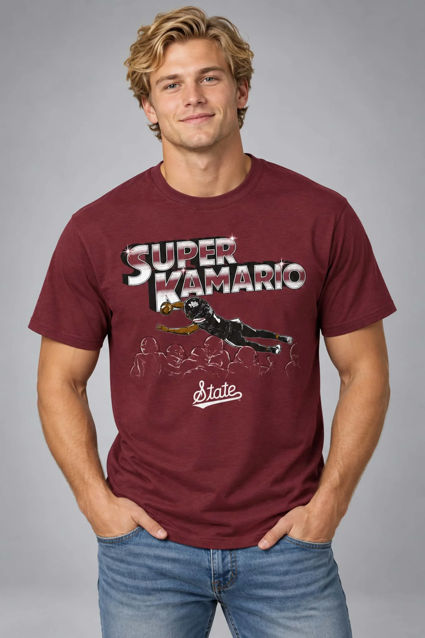 mississippi state football super kamario taylor dive shirt2
