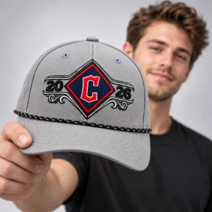 Cleveland Guardians 2026 ALDS Champions Locker Room Hat 5 cleveland guardians 2026 alds champions locker room hat2