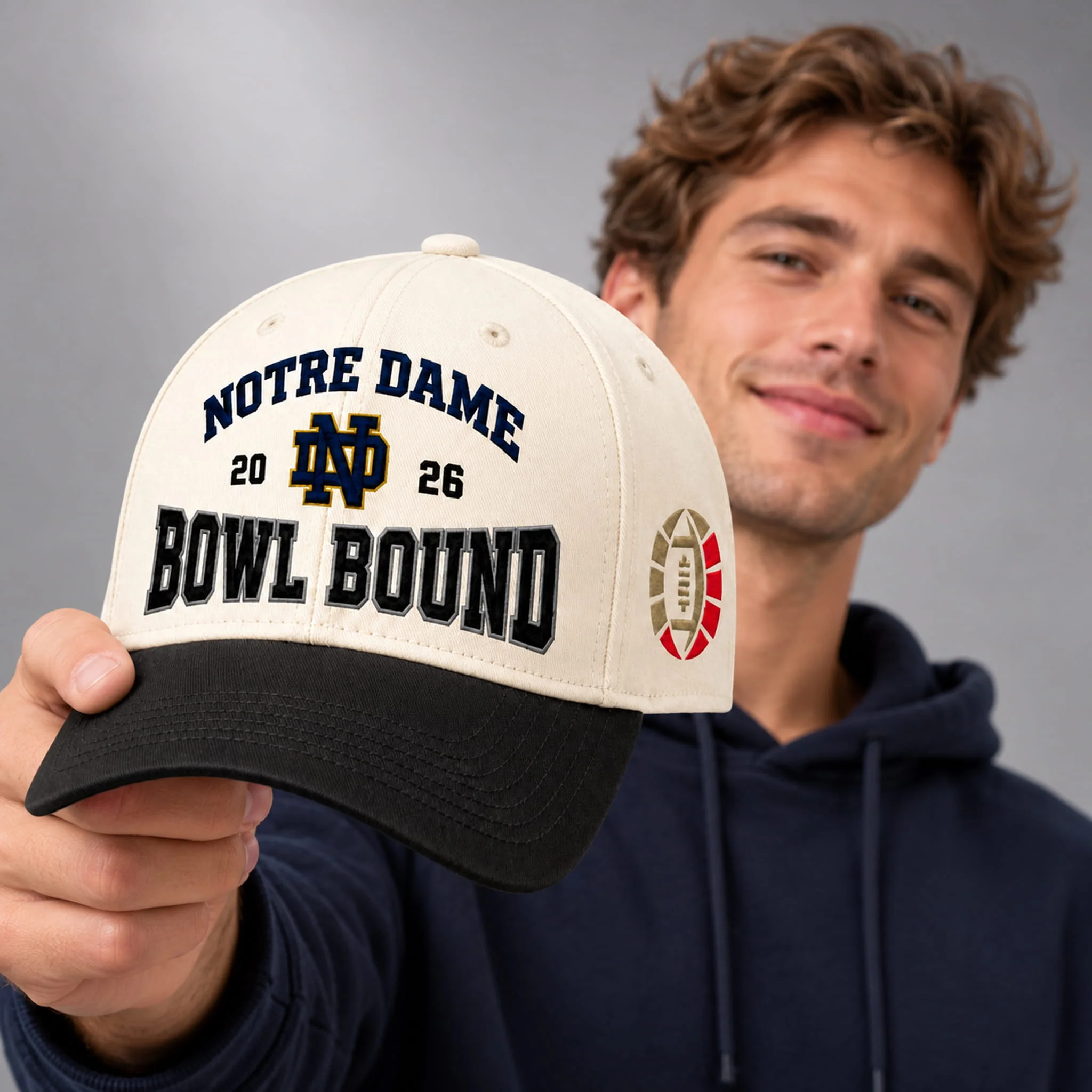Notre Dame 2026 Bowl Bound Hat 3 notre dame 2026 bowl bound hat2