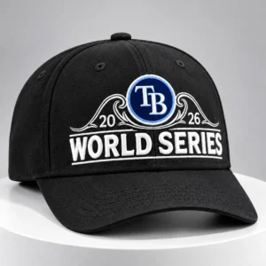 rays 2026 world series league champions locker room hat1