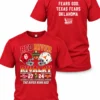 red river rivalry sooners 27 24 longhorns shirt