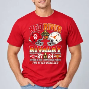 red river rivalry sooners 27 24 longhorns shirt2