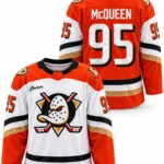 Roger McQueen #95 Anaheim Ducks Debut Jersey