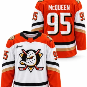 roger mcqueen 95 anaheim ducks debut jersey