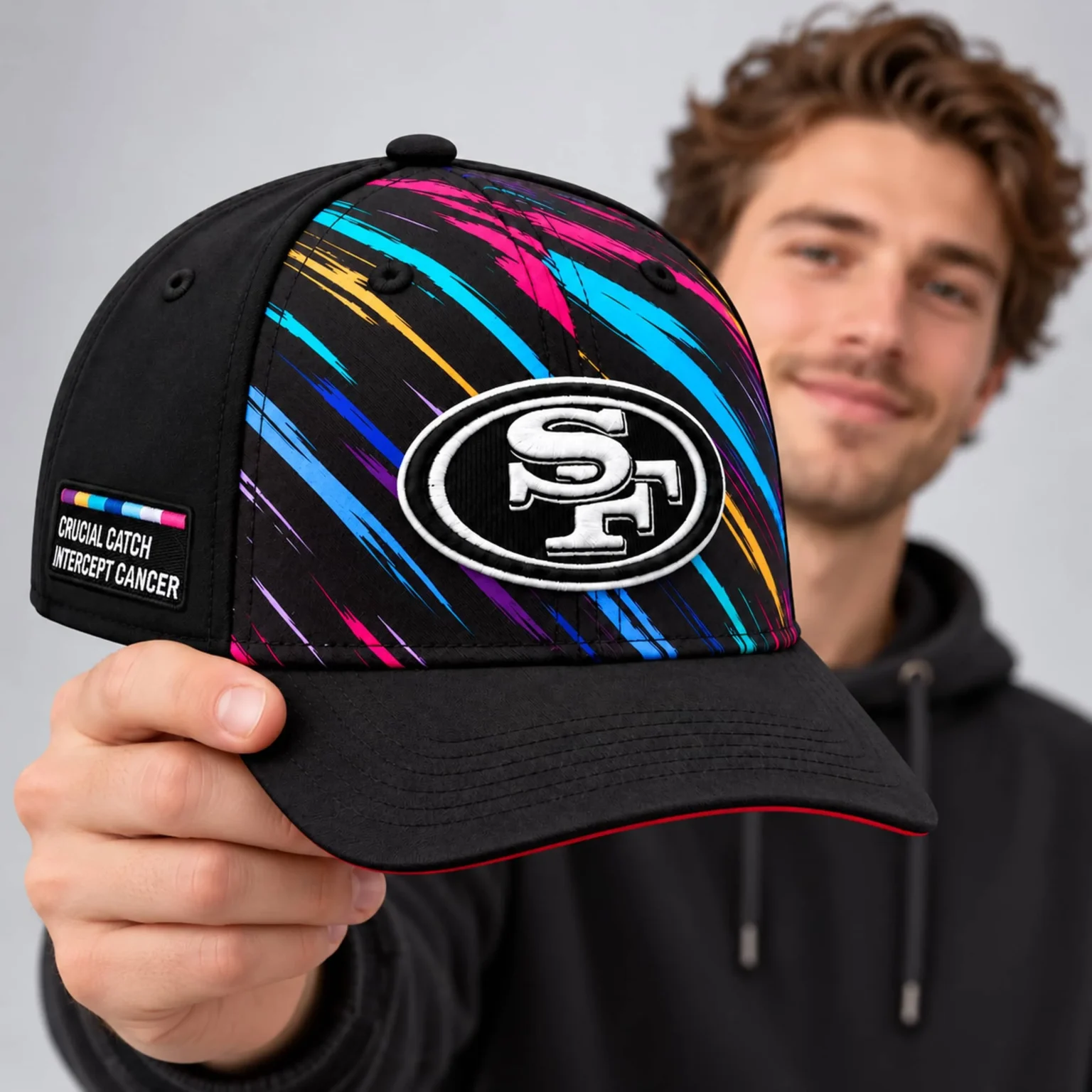 russell wilson 49ers crucial catch hat