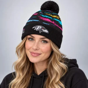 baltimore ravens 2026 crucial catch cuffed knit hat2