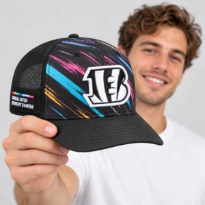bengals 2026 crucial catch intercept cancer trucker hat1