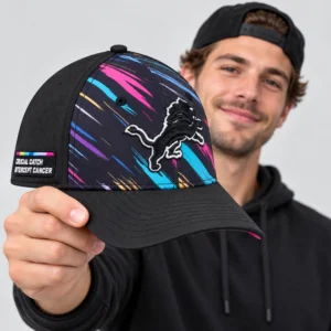2026 detroit lions crucial catch intercept cancer hat1