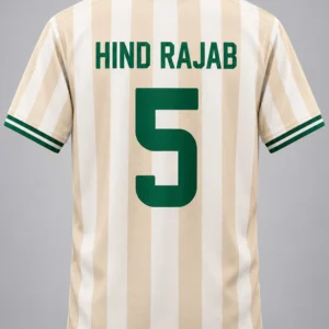 zach bryan palestine hind rajab jersey2