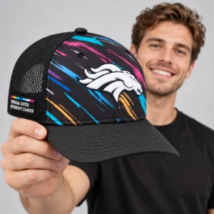 broncos 2026 crucial catch intercept cancer trucker hat2